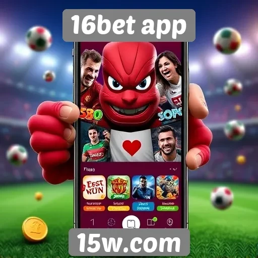 Opções de jogos disponíveis no 16bet app