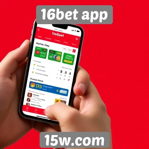 Experiência do usuário no 16bet app
